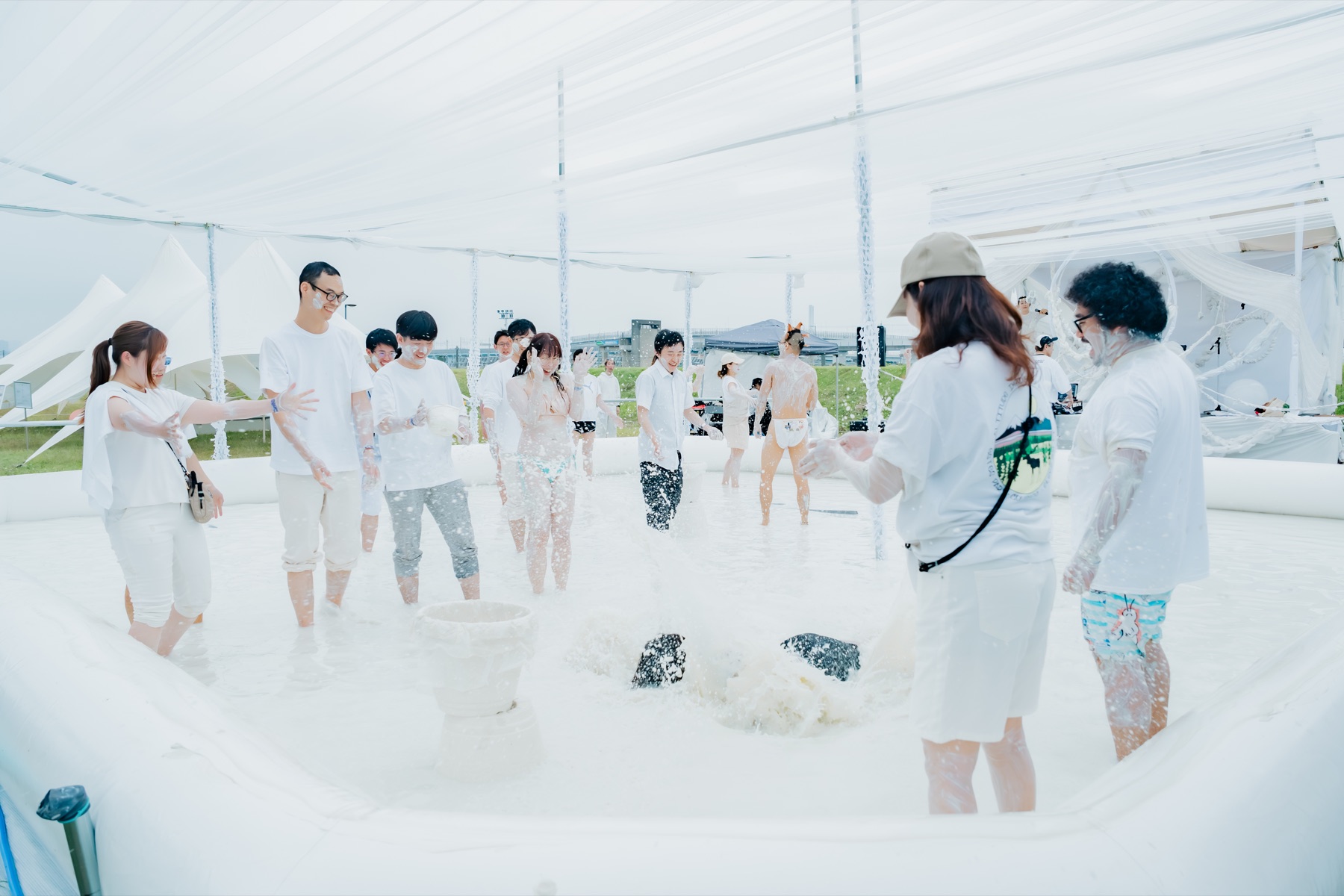 CLAYTOPIA 2026 クレイフロアの風景